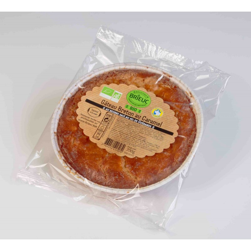 Gateau Breton Au Caramel Au Beurre Sale Bio 350g